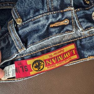 Lawman Vintage Slim Fit Blue Jeans